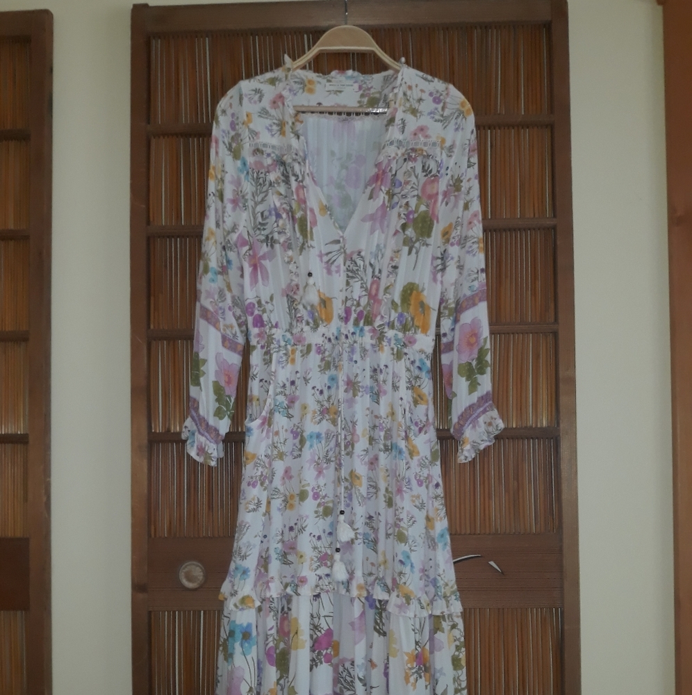 Zoevvv83 SWAP Spell wild bloom midi dress
